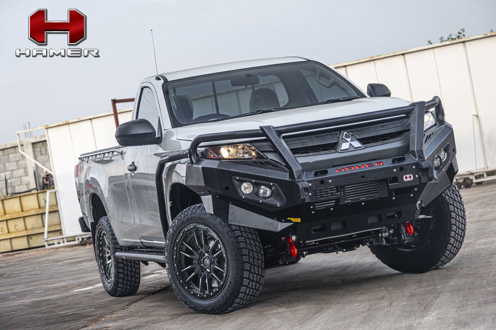 HAMER KING SERIES PLUS BULL BAR - MITSUBISHI TRITON MR 2018 ON