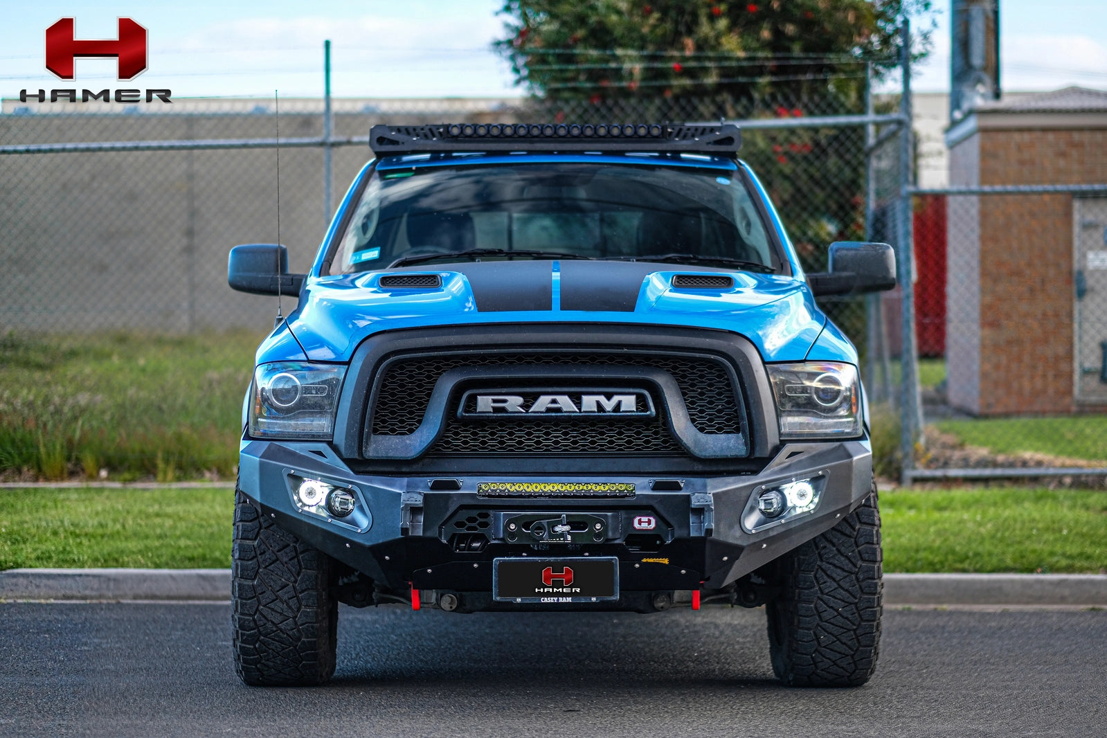 HAMER KING SERIES BULLBAR - DODGE RAM 1500 2017-2021