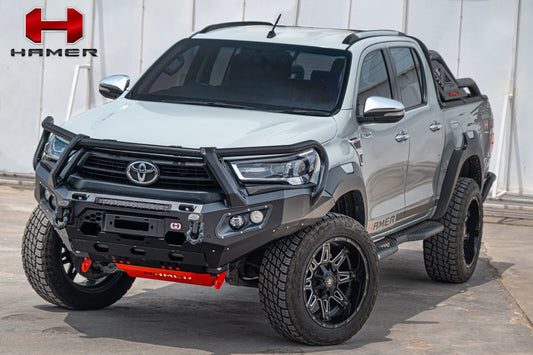 HAMER KING SERIES PLUS BULLBAR - TOYOTA HILUX ROCCO 2020 ON