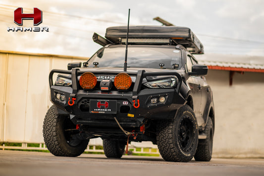 HAMER KING SERIES PLUS BULL BAR - ISUZU DMAX/MU-X 2016 ON