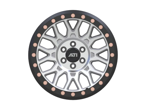 AT-01 17X8.5 HYBRID BEADLOCK WHEEL - MACHINED (6X139.7)