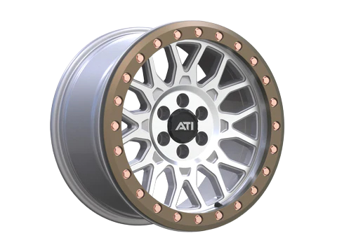 AT-01 17X8.5 HYBRID BEADLOCK WHEEL - MACHINED (5X150)