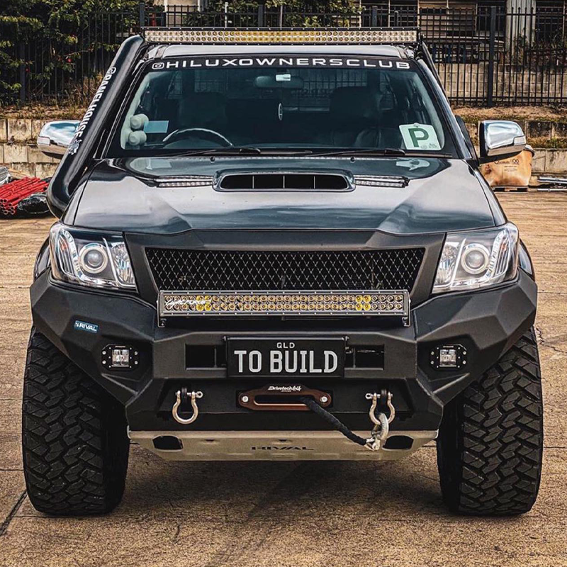 RIVAL 4X4 BULL BAR HILUX KUN26 precisionoffroad4x4