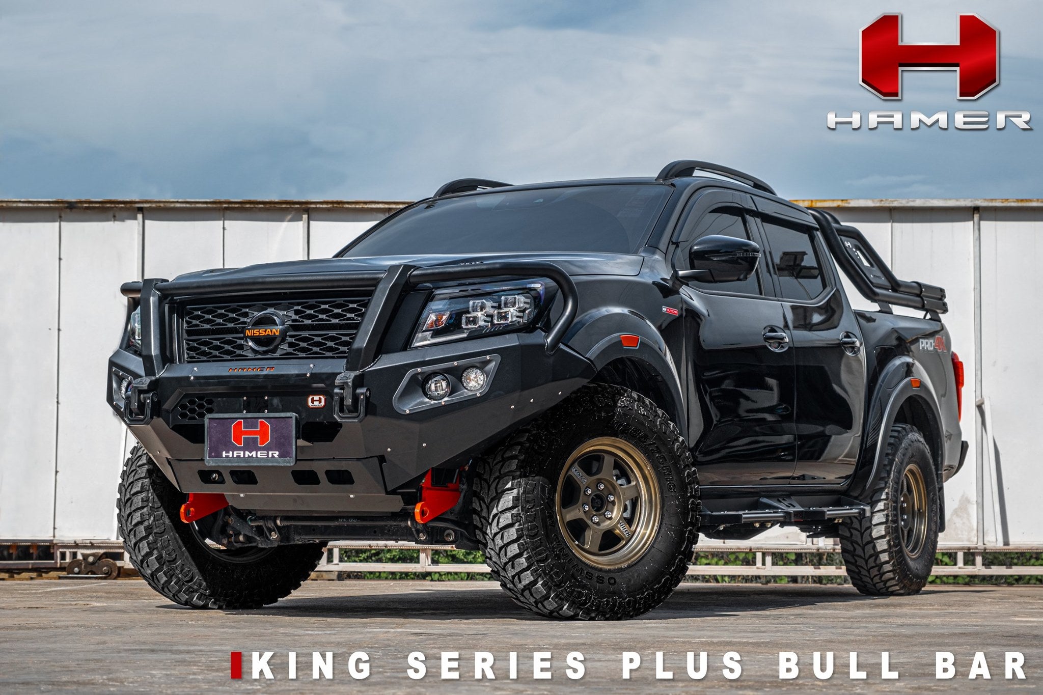 HAMER KING SERIES PLUS BULLBAR - NISSAN NAVARA NP300 2021 ON