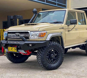 Predator Bull bar, Suitable for Toyota Land Cruiser 76, 78, 79 Series, 2007 on