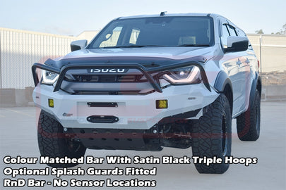 Isuzu D-MAX 3 2021-ON Ambush Triple Hoop Bullbar