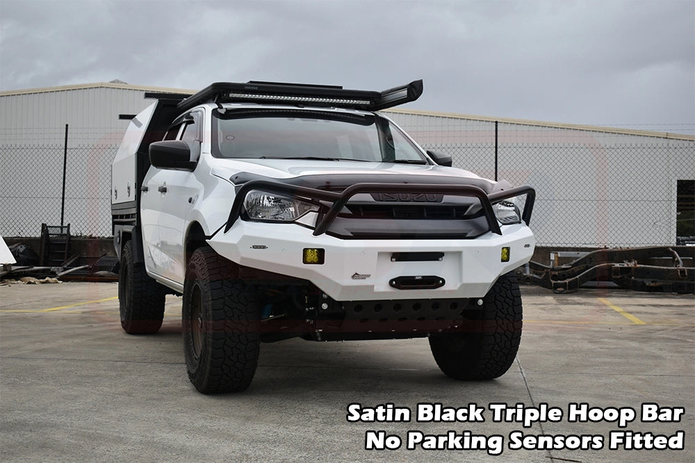 Isuzu D-MAX 3 2021-ON Ambush Triple Hoop Bullbar