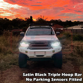 Isuzu D-MAX 3 2021-ON Ambush Triple Hoop Bullbar