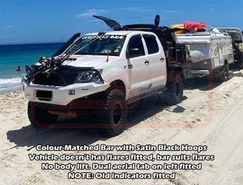 Toyota Hilux N70 11-15 Ambush Triple Hoop Bullbar