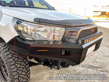 Toyota Hilux N80 MK1-MK2 2016-4/2020 Ambush Hoopless Bullbar