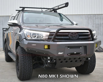 Toyota Hilux N80 MK1-MK2 2016-4/2020 Ambush Single Hoop Bullbar