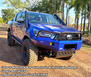 Toyota Hilux N80 MK3 5/2020-On Ambush Triple Hoop Bullbar