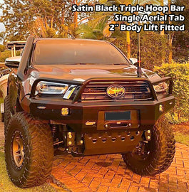 Toyota Hilux N80 MK3 5/2020-On Ambush Triple Hoop Bullbar
