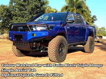 Toyota Hilux N80 MK3 5/2020-On Ambush Triple Hoop Bullbar