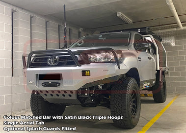 Toyota Hilux N80 MK3 5/2020-On Ambush Triple Hoop Bullbar