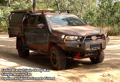 Toyota Hilux N80 MK3 5/2020-On Ambush Triple Hoop Bullbar