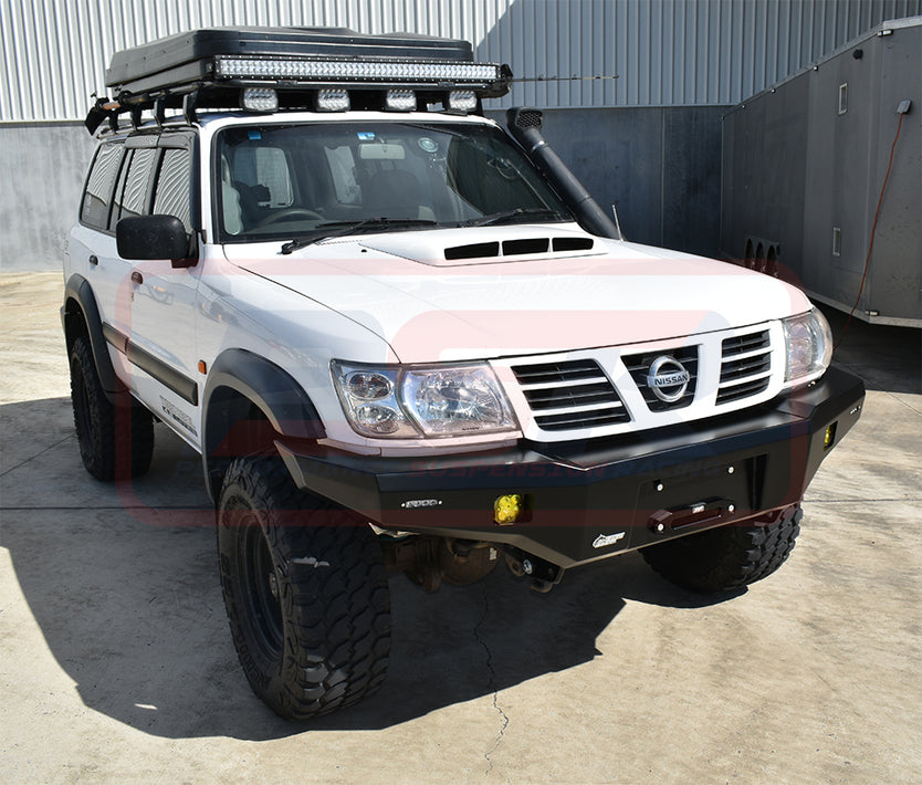 Nissan Patrol GU Series 1-2-3 Ambush Hoopless Bullbar