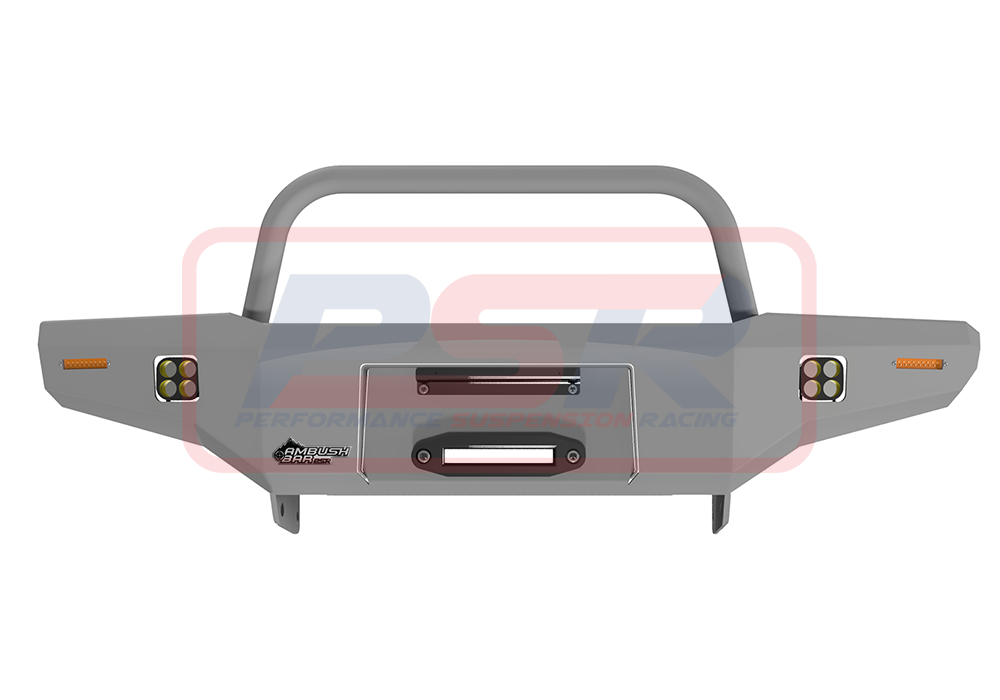 Nissan Patrol GU Series 1-2-3 Ambush Single Hoop Bullbar