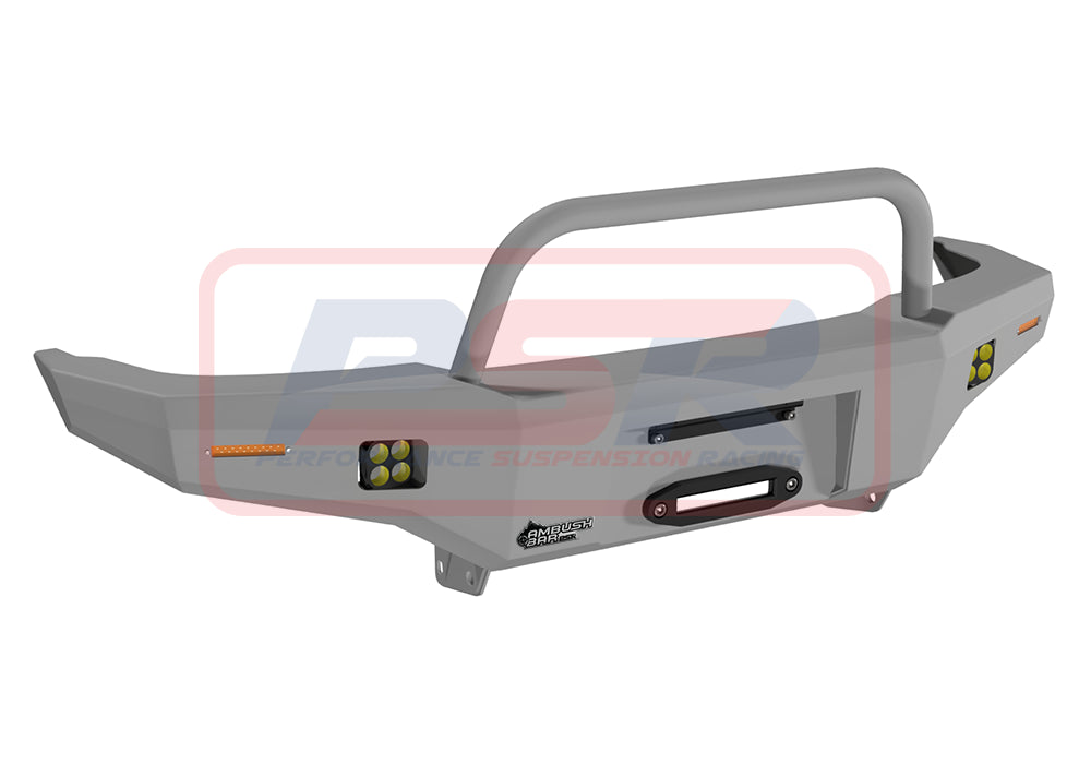 Nissan Patrol GU Series 1-2-3 Ambush Single Hoop Bullbar