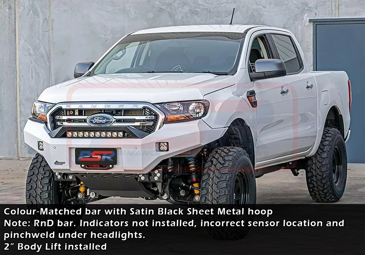 Ford Ranger PX MK2 8/2015-7/2018 Ambush Sheet Metal Hoop Bullbar