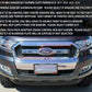 Ford Ranger PX MK2 8/2015-7/2018 Ambush Sheet Metal Hoop Bullbar