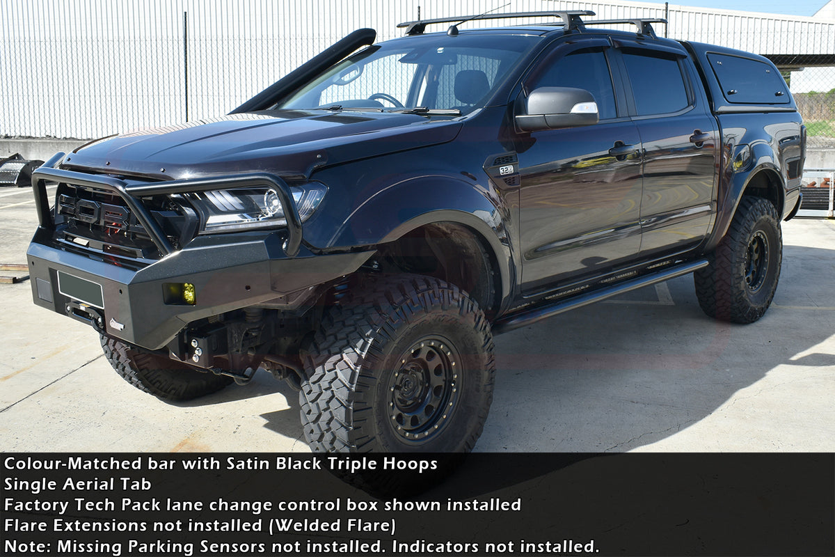 Mk2 Ranger Ford Ranger PX MK2 8/2015-7/2018 Ambush Triple Hoop Bullbar – precision ...