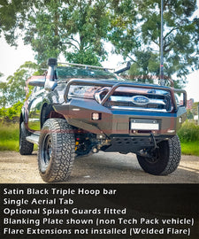 Ford Ranger PX MK2 8/2015-7/2018 Ambush Triple Hoop Bullbar