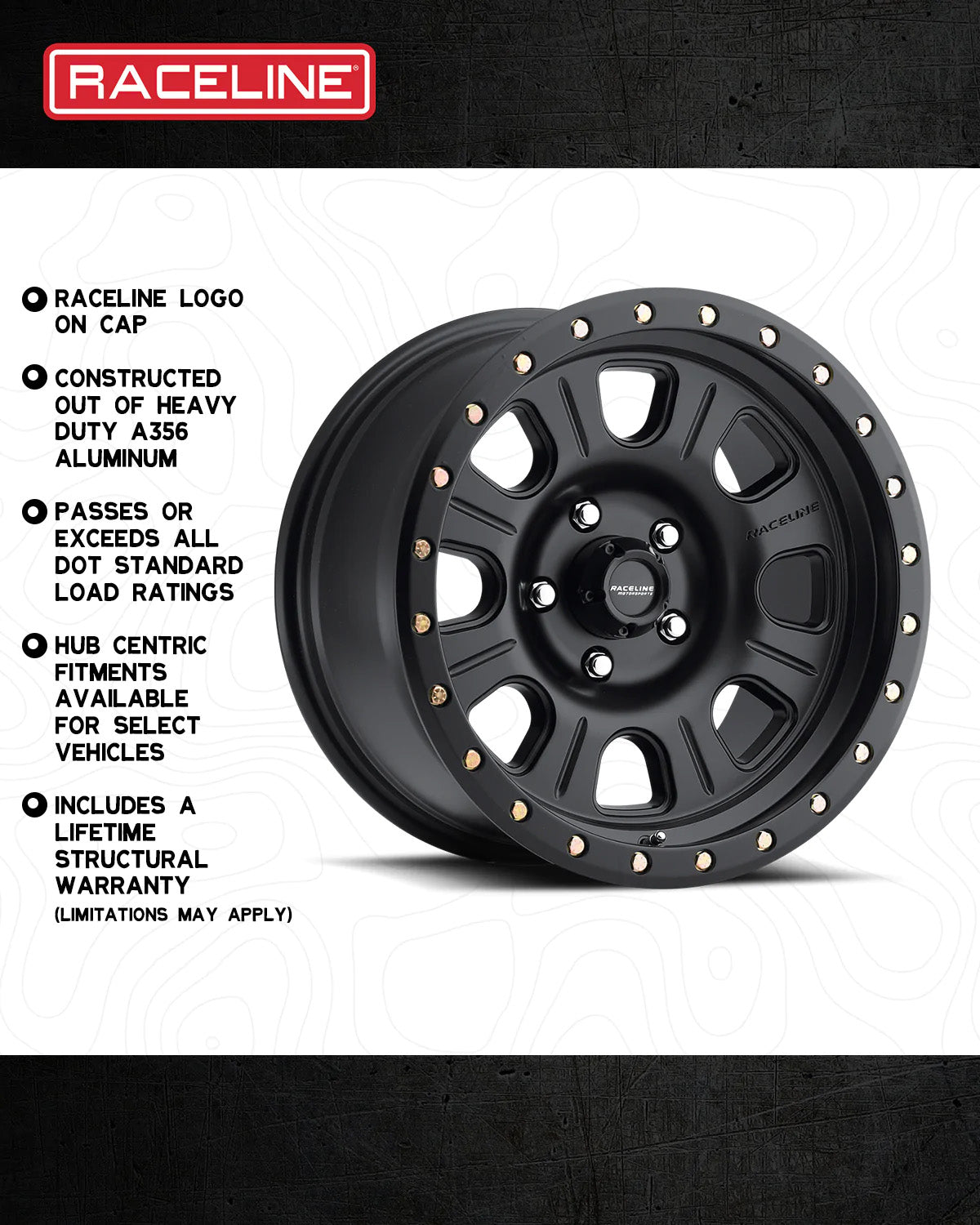Raceline Monster Black