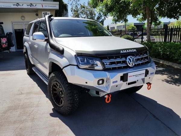 RIVAL 4X4 FRONT BULL BAR BUMPER VW AMAROK 4CYL & V6 2011+ ALLOY
