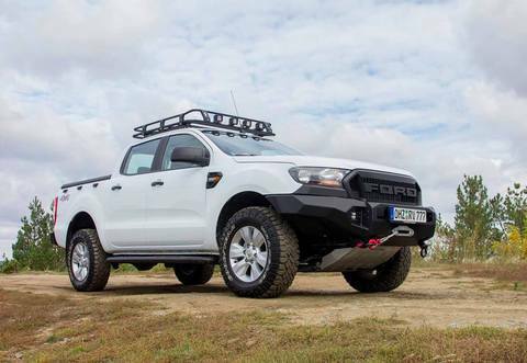 RIVAL 4X4 FRONT BULL BAR FORD RANGER PX II XL XLS XLT WILDTRAK