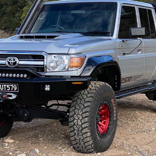 Toyota Landcruiser 70 Series Ambush Sheet Metal Hoop Bullbar