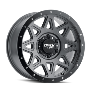Dirtylife Theory - Matte Gunmetal W/ Matte Black Lip
