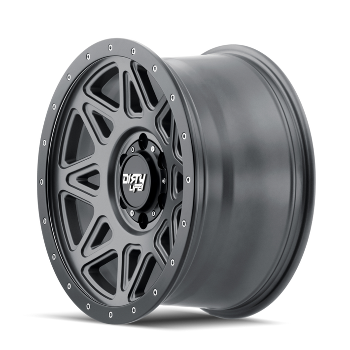 Dirtylife Theory - Matte Gunmetal W/ Matte Black Lip