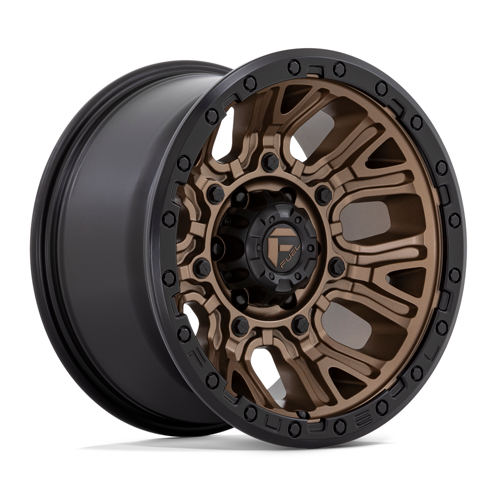 Fuel Traction D826 - Matte Bronze with Black Ring