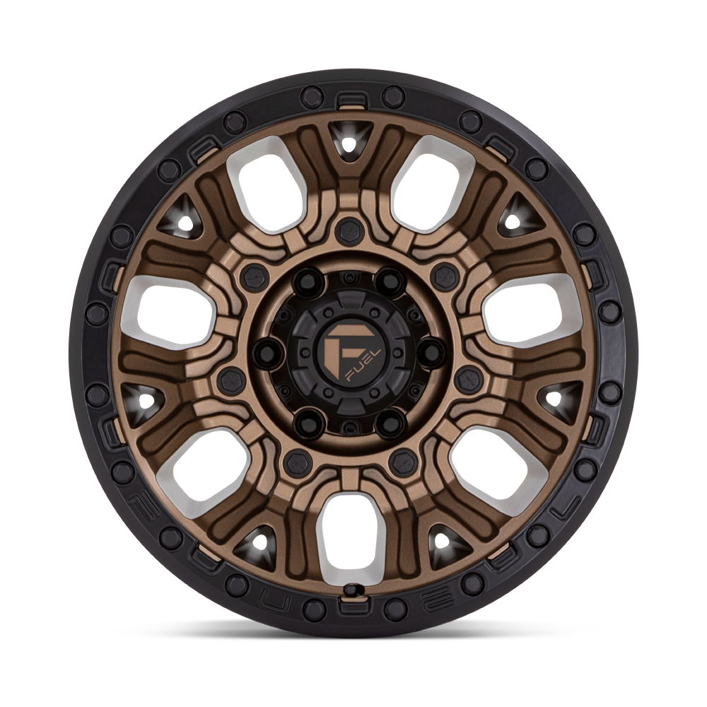 Fuel Traction D826 - Matte Bronze with Black Ring