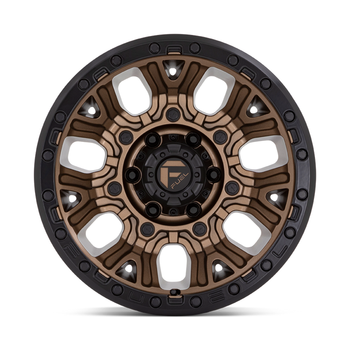Fuel Traction D826 - Matte Bronze with Black Ring