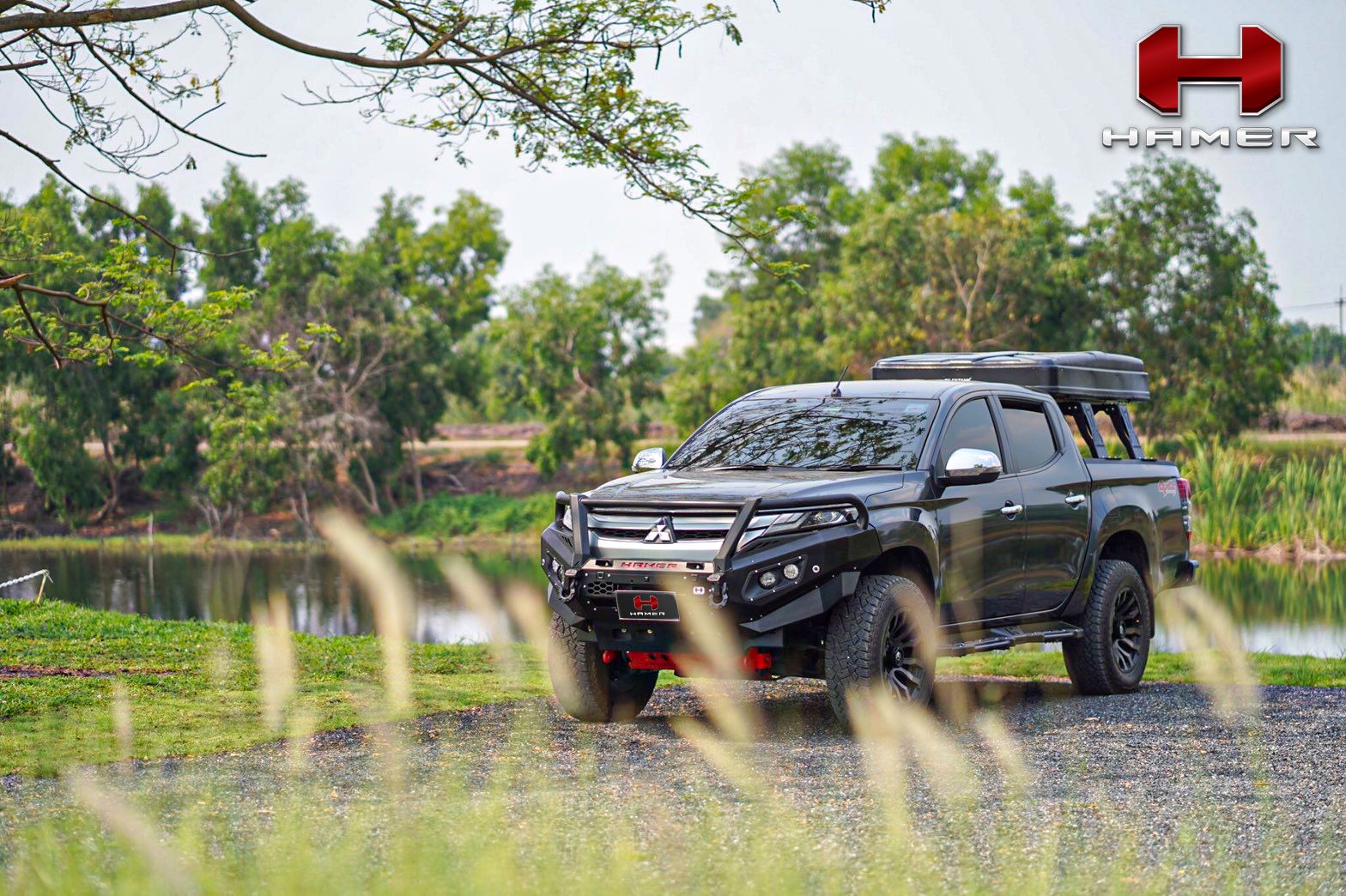 HAMER KING SERIES PLUS BULL BAR - MITSUBISHI TRITON MR 2018 ON