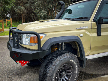 Toro Bull bar, Suitable for Toyota Land Cruiser 76, 78, 79 Series, 2007 on