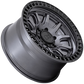 BLACK RHINO CALICO MATTE GUNMETAL W/BLACK LIP
