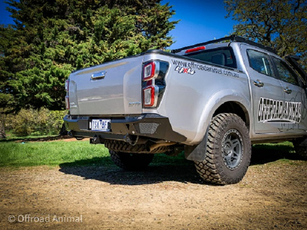Isuzu DMAX (Pre-Facelift) Rear Bar – precision-offroad-4x4