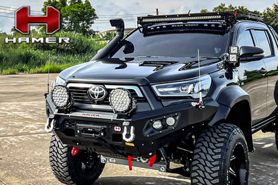 HAMER KING SERIES BULL BAR - TOYOTA HILUX ROCCO 2021 ON