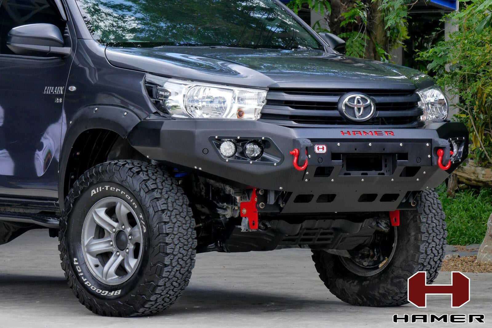 HAMER KING SERIES BULL BAR - TOYOTA HILUX REVO 2015-2018