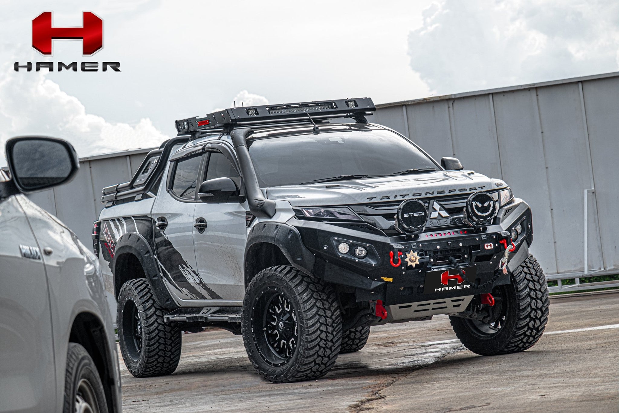 HAMER KING SERIES BULL BAR - MITSUBISHI TRITON MR 2018 +